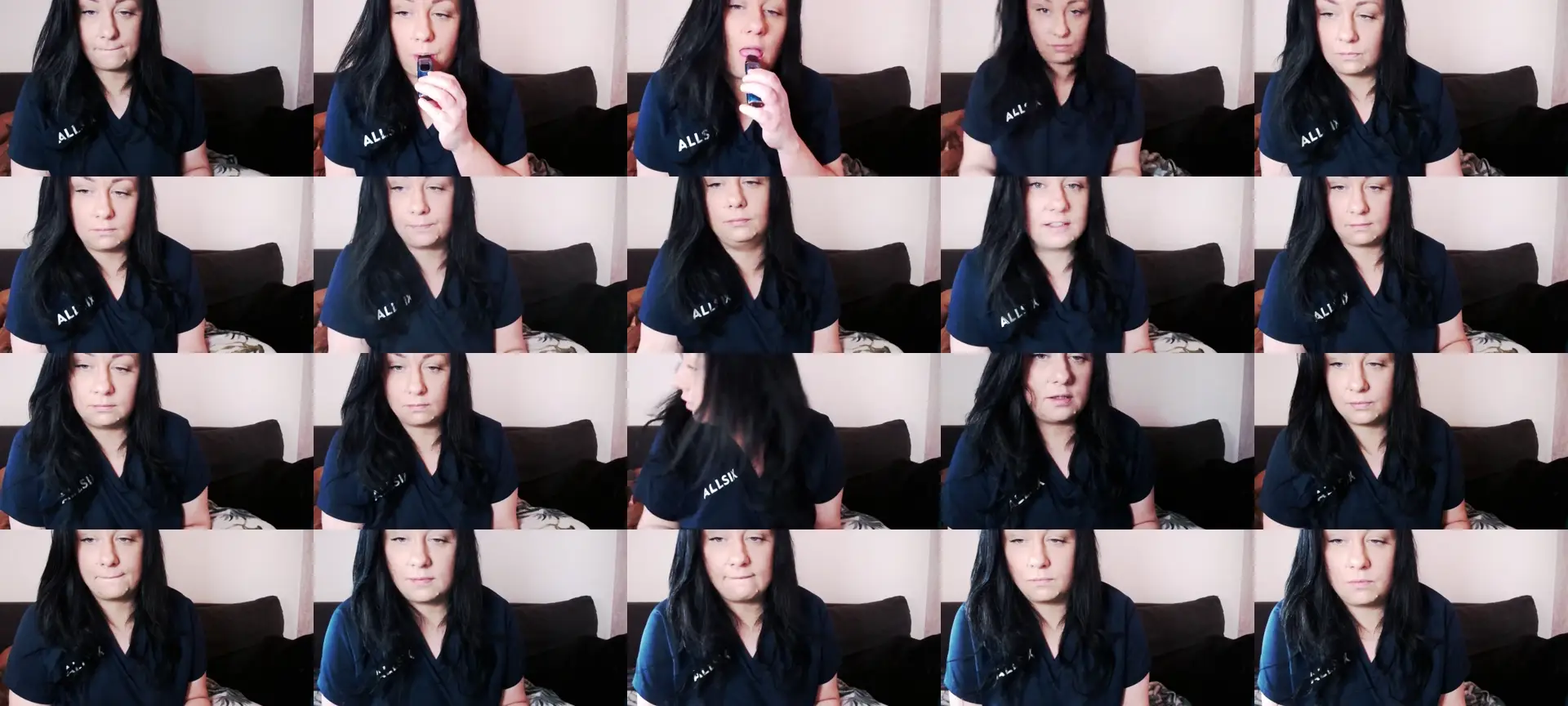 QueenMiss photo contact sheet