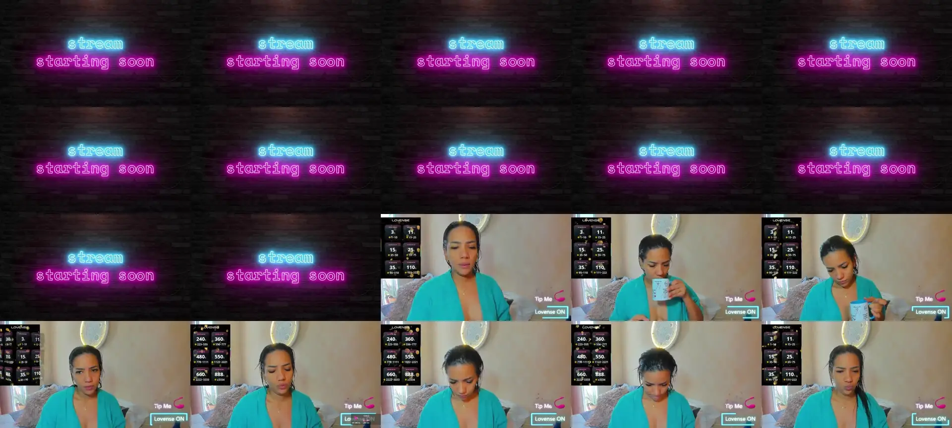 Rubi_111 photo contact sheet