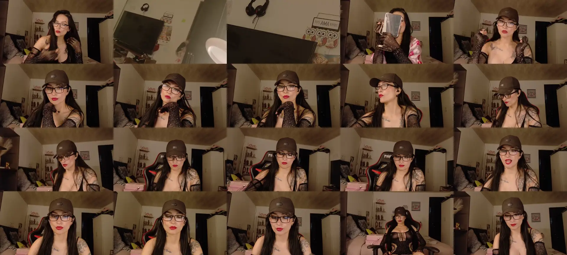 Samanthamiel photo contact sheet