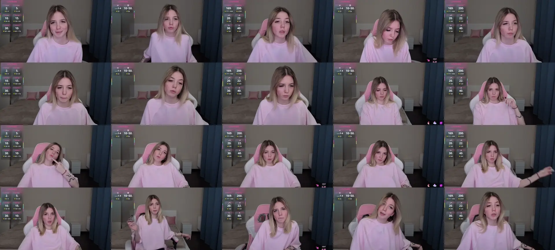 Serphelia photo contact sheet