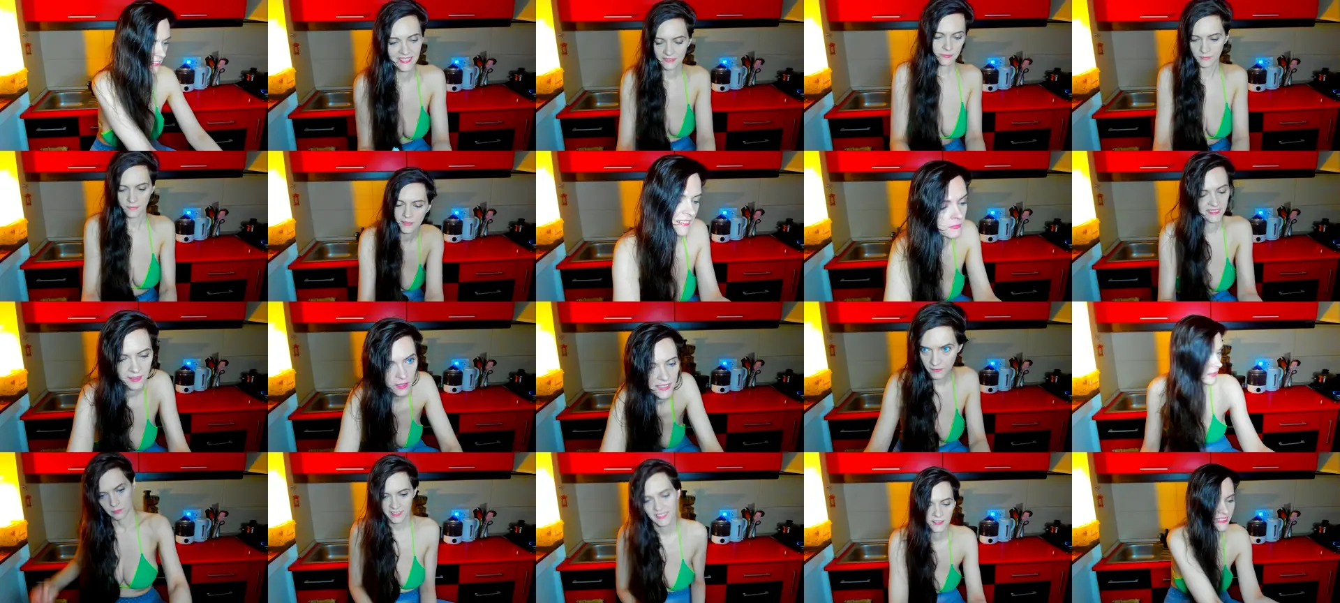 SexQueen1111 photo contact sheet