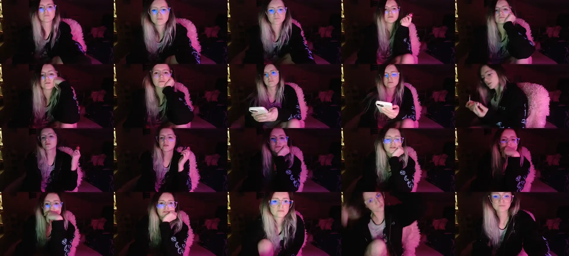 SilkieNix photo contact sheet