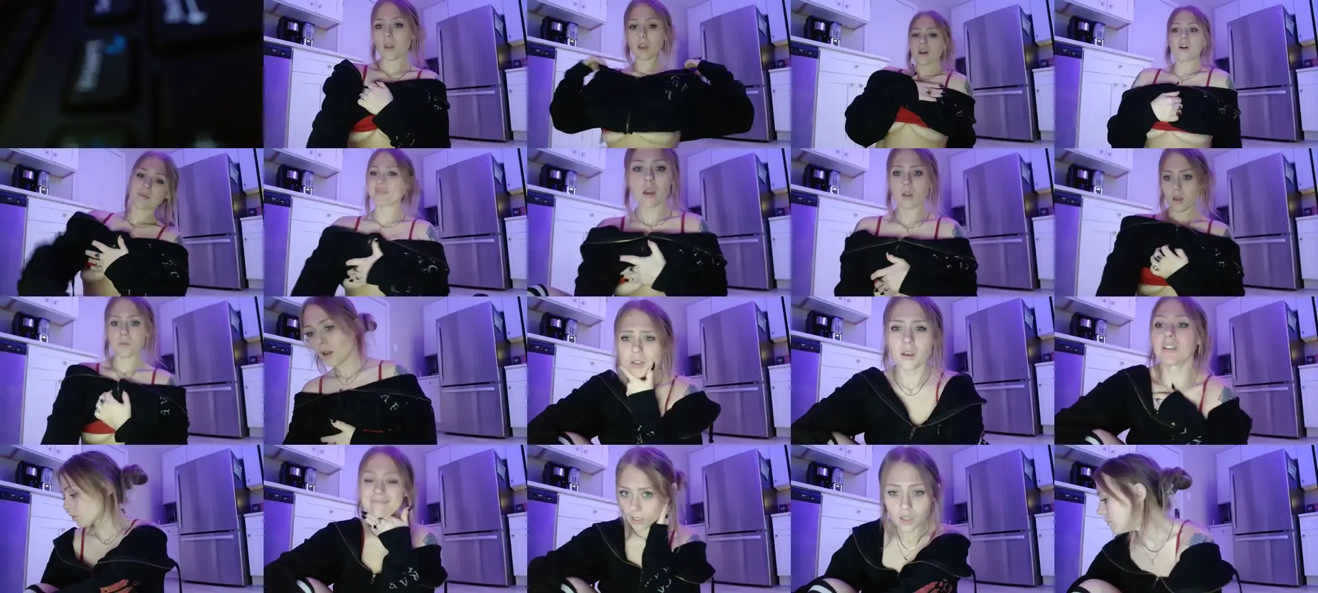 SneakyAlice photo contact sheet