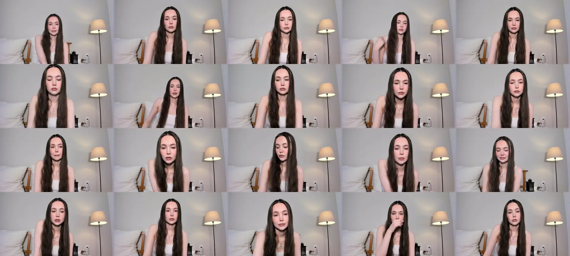 SofiaShy photo contact sheet