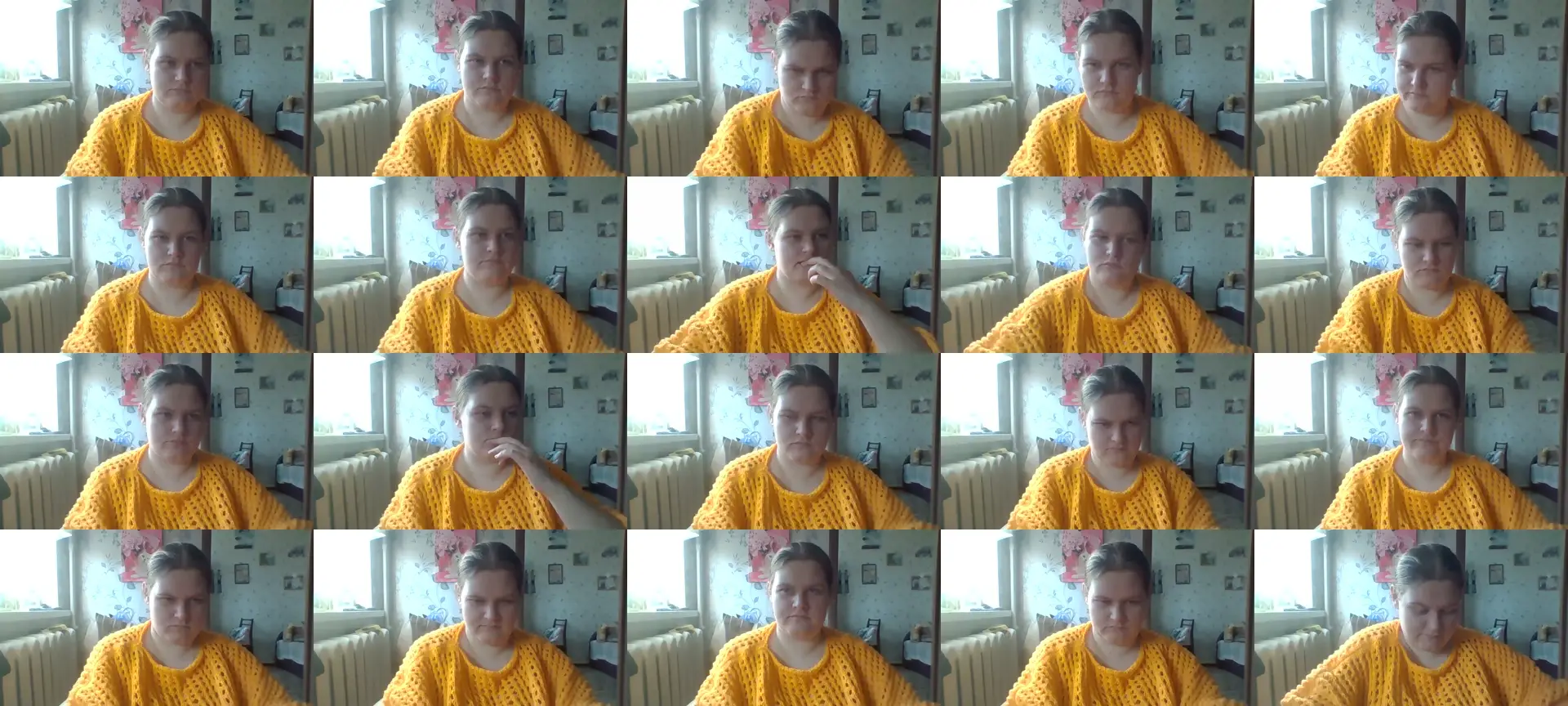 SophieCaro photo contact sheet