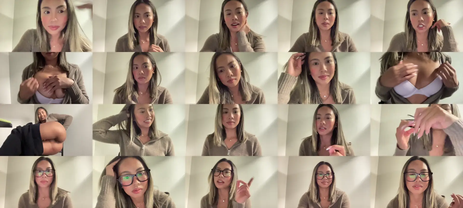 UrBabyGirl photo contact sheet