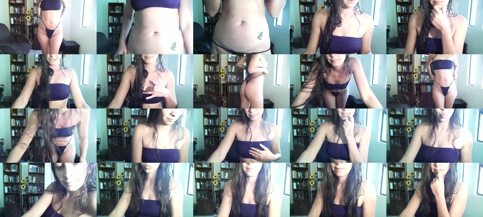 Webcamcutie38 photo contact sheet