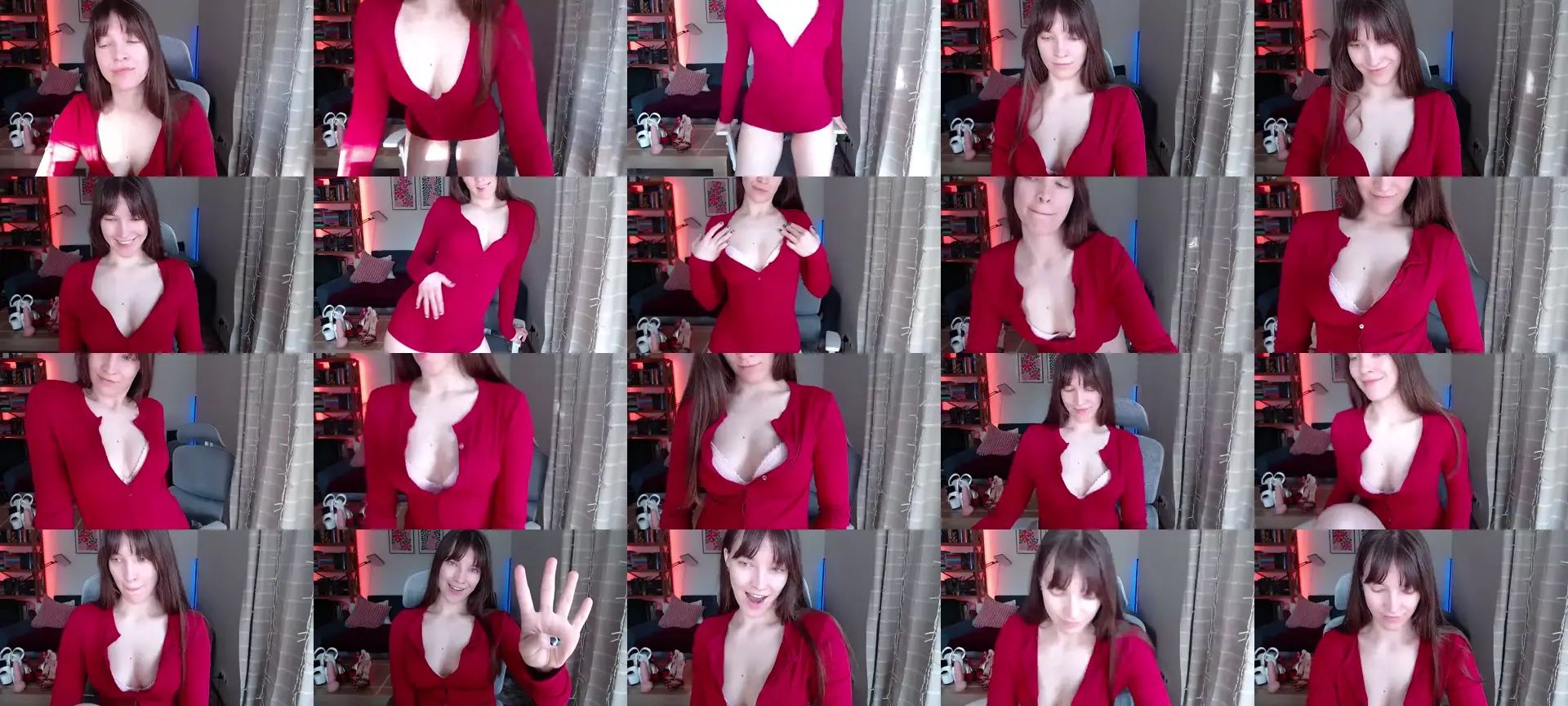 Xkenziexx photo contact sheet