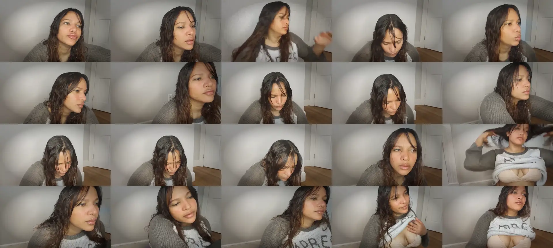 Xmichellese photo contact sheet