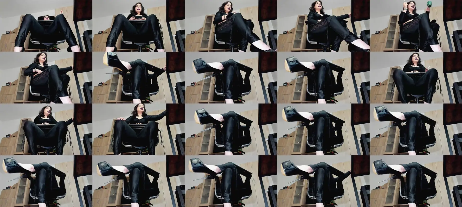 YourGoddessM photo contact sheet