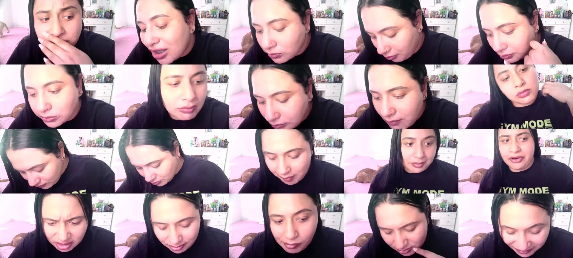 Alice_222 photo contact sheet