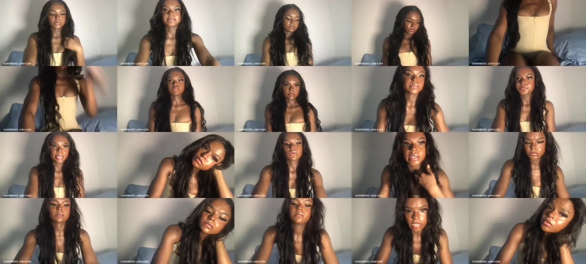 AlicexMaisie photo contact sheet