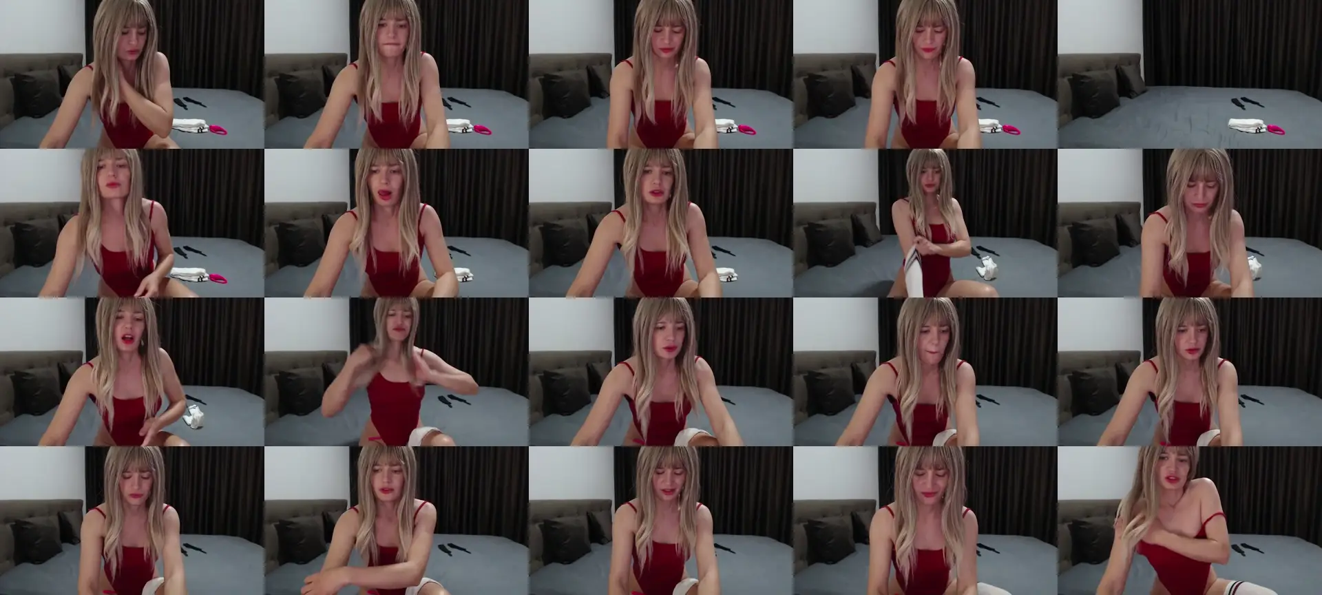 Alicexx photo contact sheet