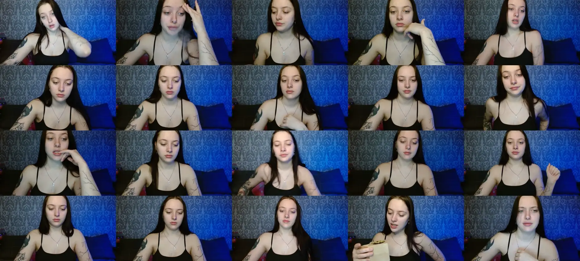 AmyWard photo contact sheet