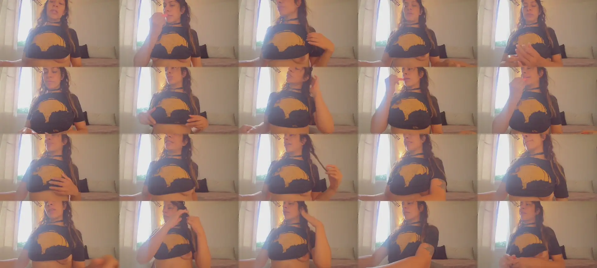 AndreaVelvet photo contact sheet