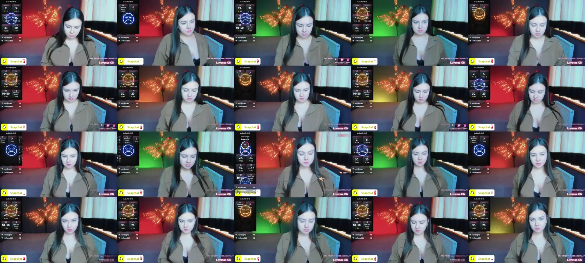 Anetta_Sweet photo contact sheet