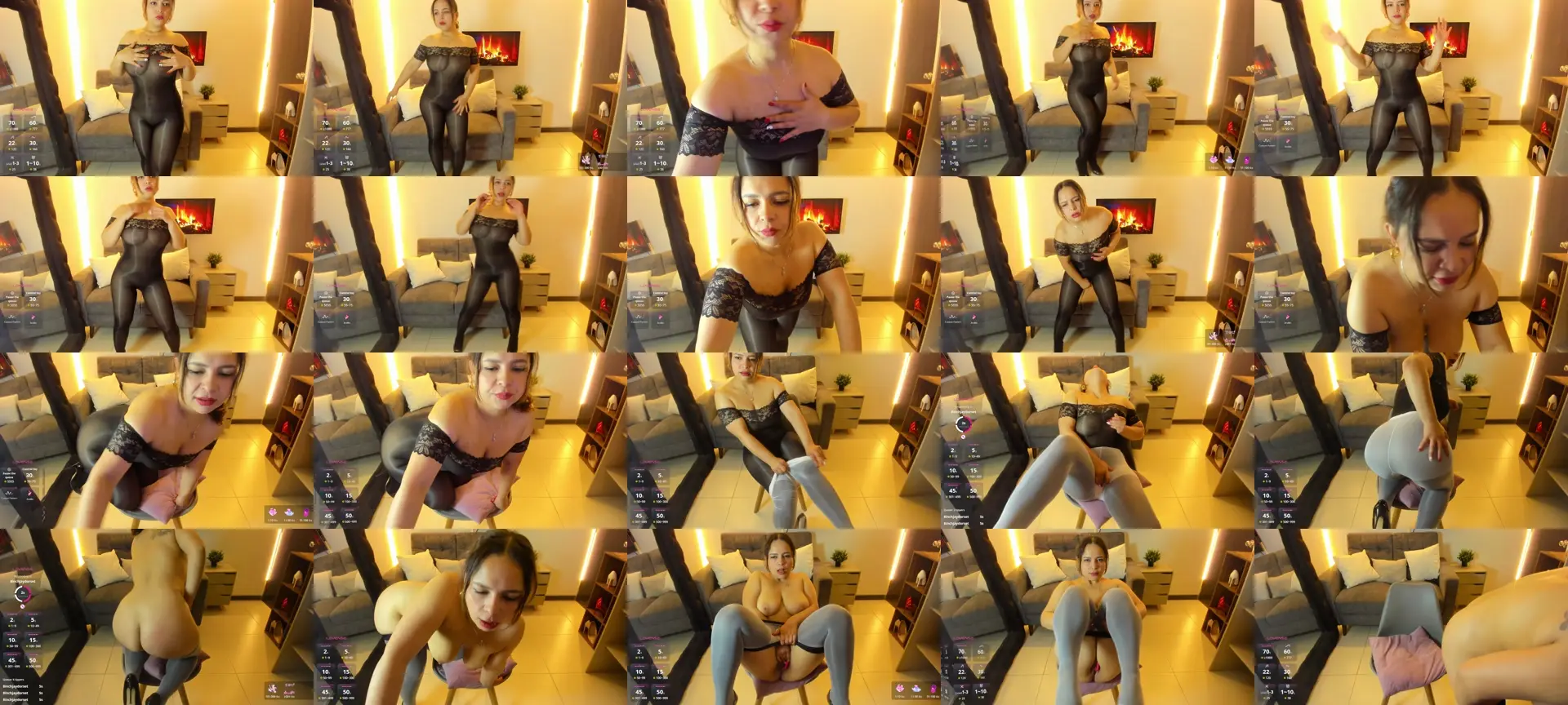 Annescarlett photo contact sheet