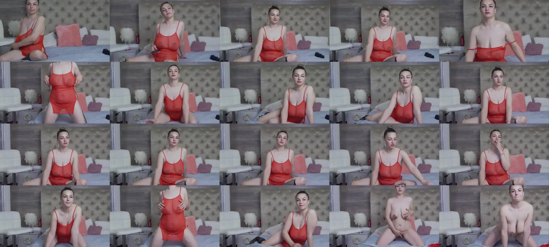 AvaCherry photo contact sheet