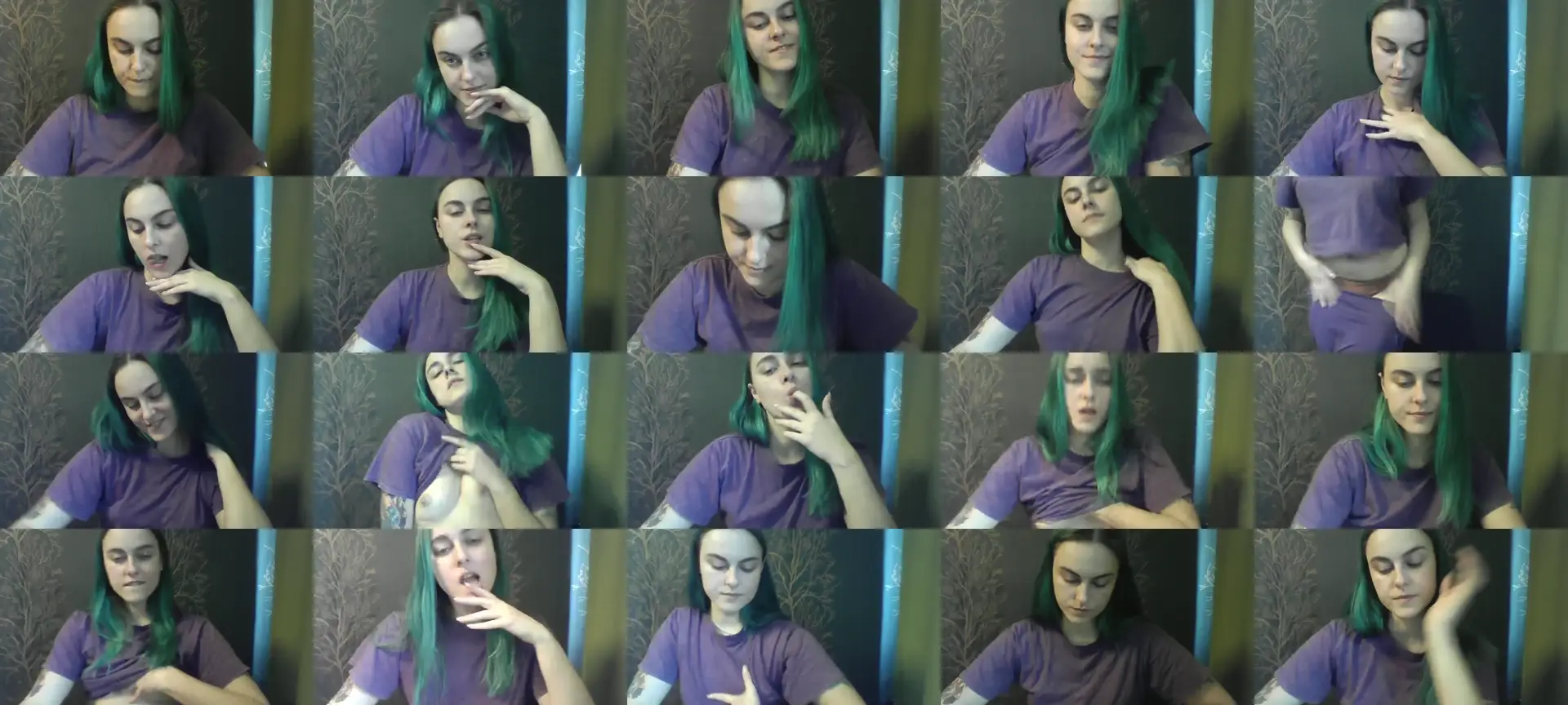 Bird_Blue photo contact sheet