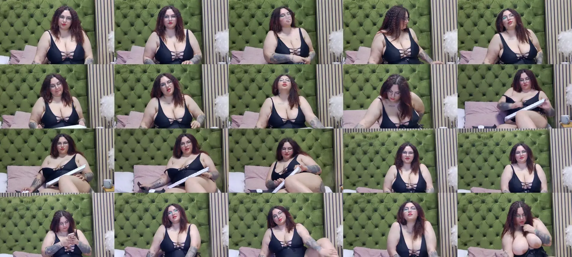 BrianaJenner photo contact sheet