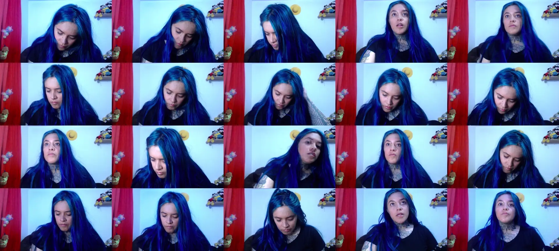 Bubbles_star photo contact sheet