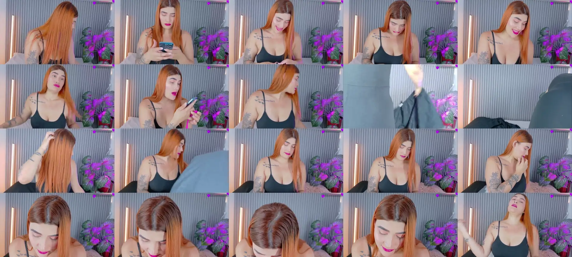 CelesteFer photo contact sheet