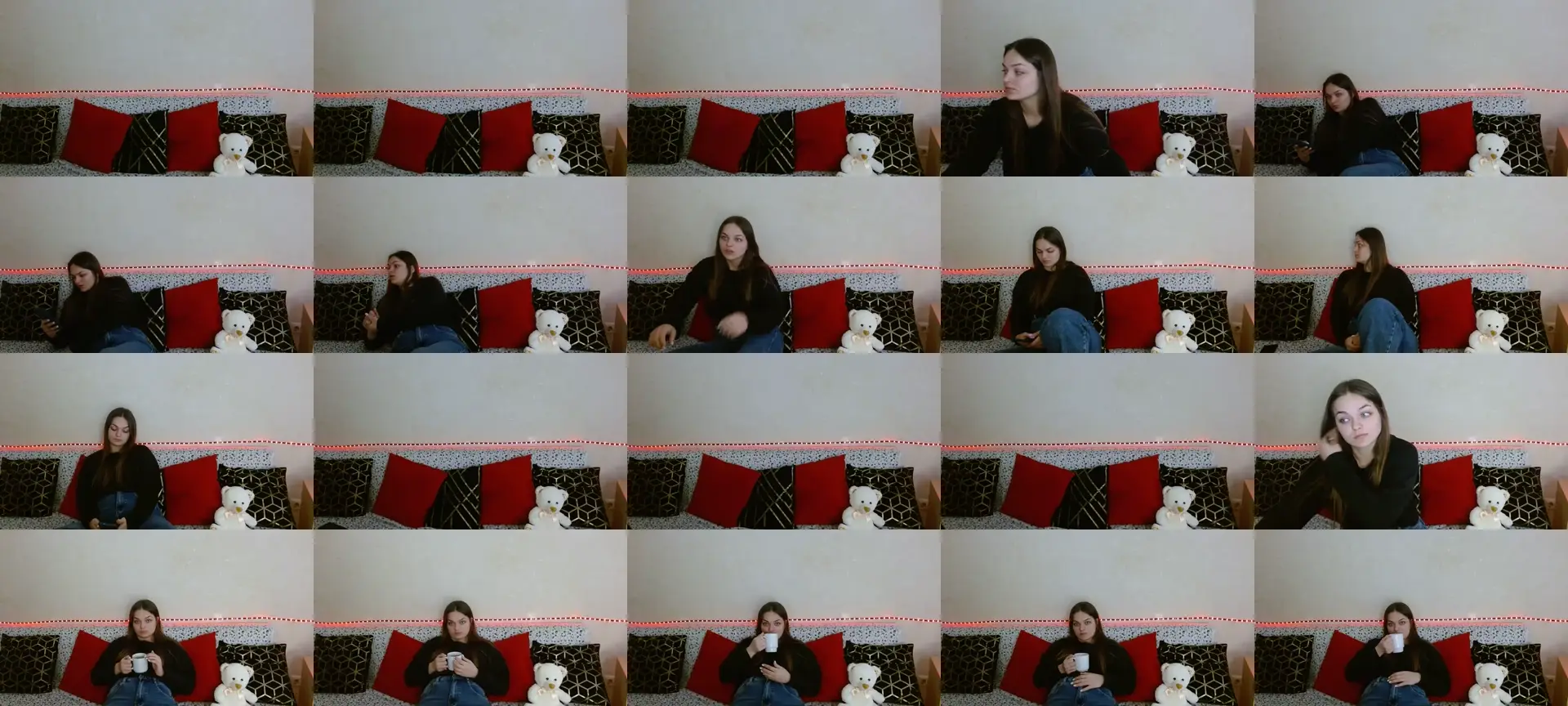 Chaynea photo contact sheet