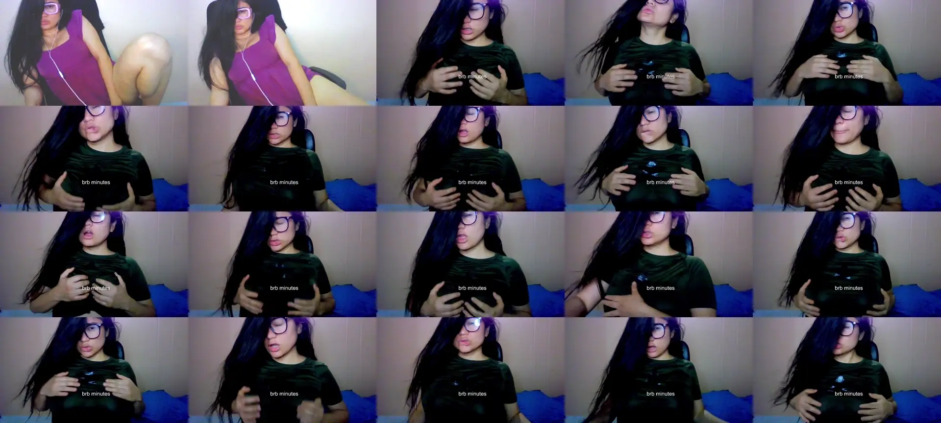 claurensexy photo contact sheet