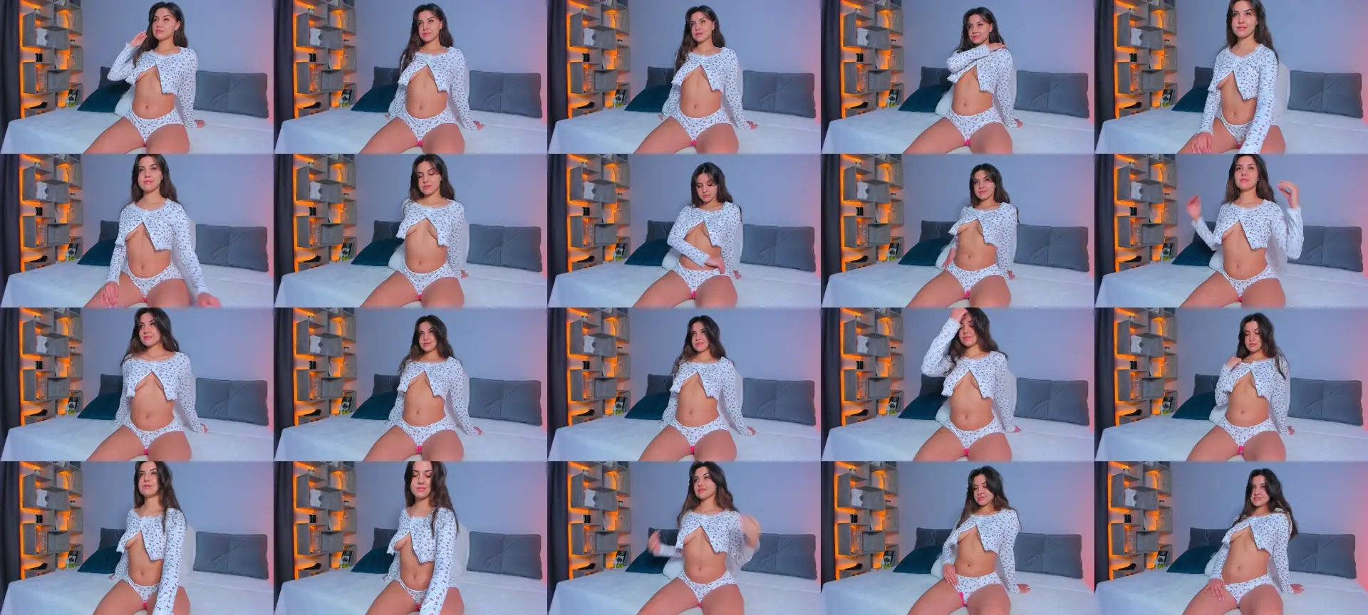 ClockworkLady photo contact sheet