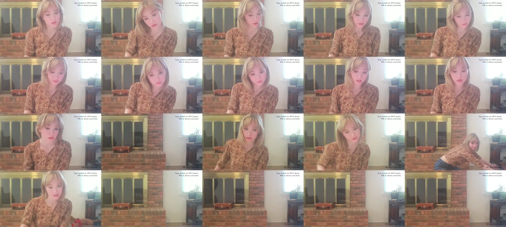 colette photo contact sheet