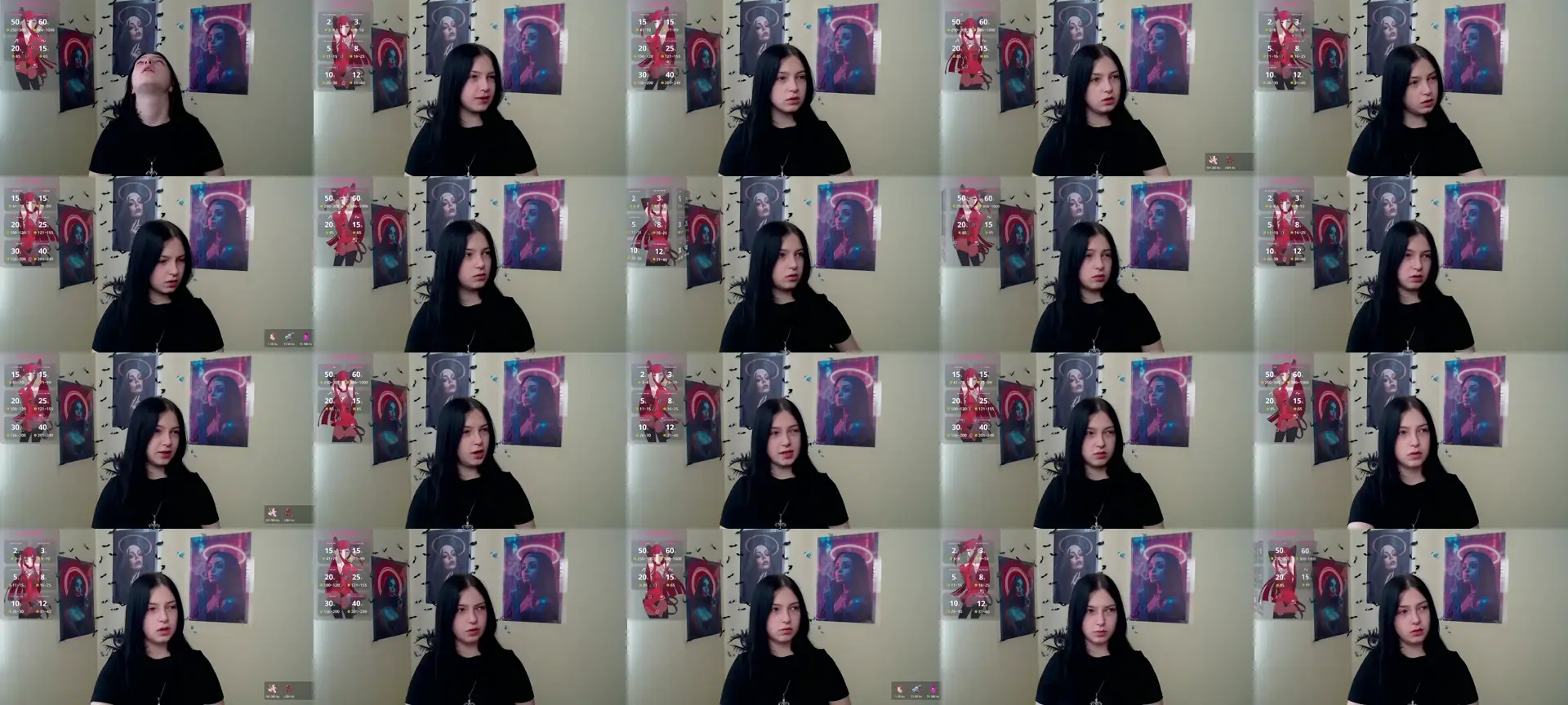 CrazyCherry photo contact sheet