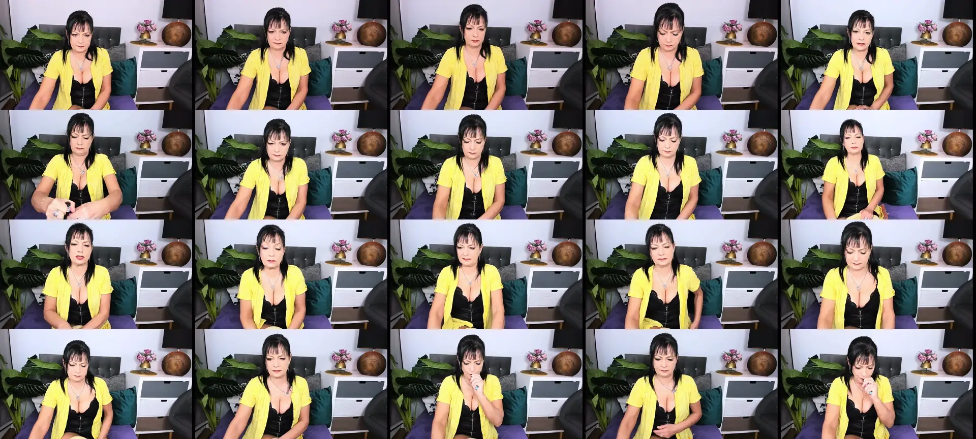 CrytalMilf photo contact sheet