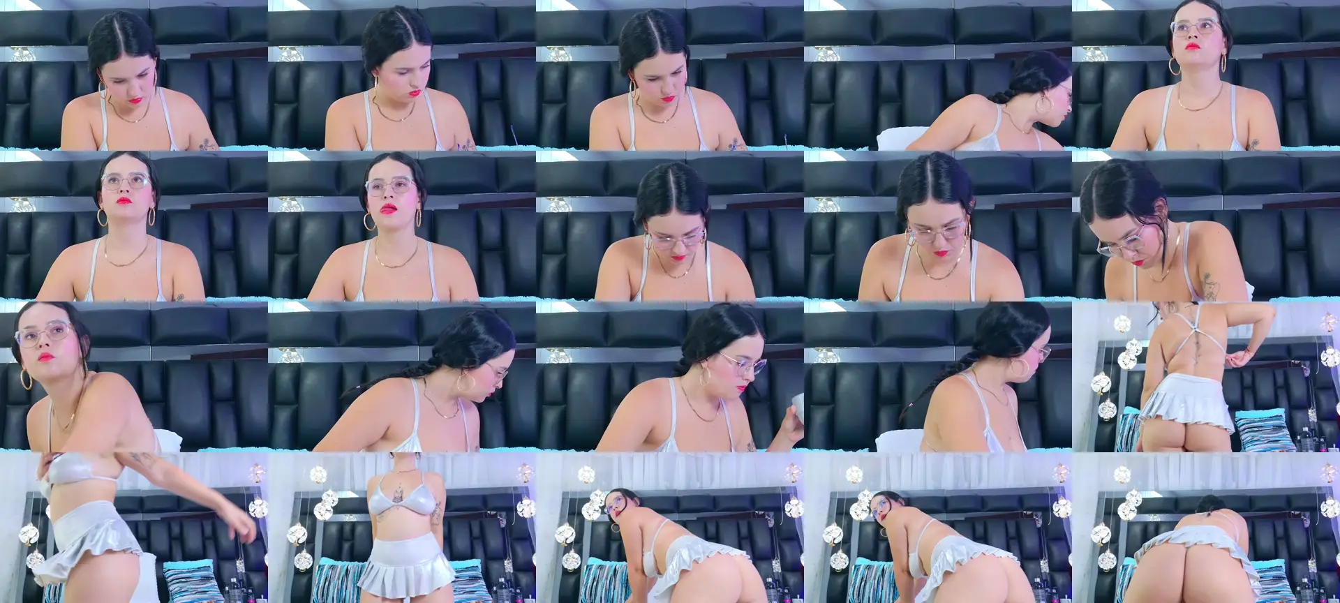 DahianaMoss photo contact sheet