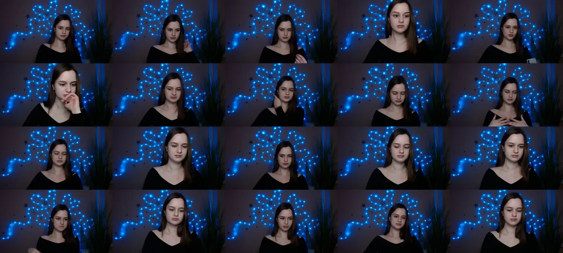 Dana_Cute photo contact sheet