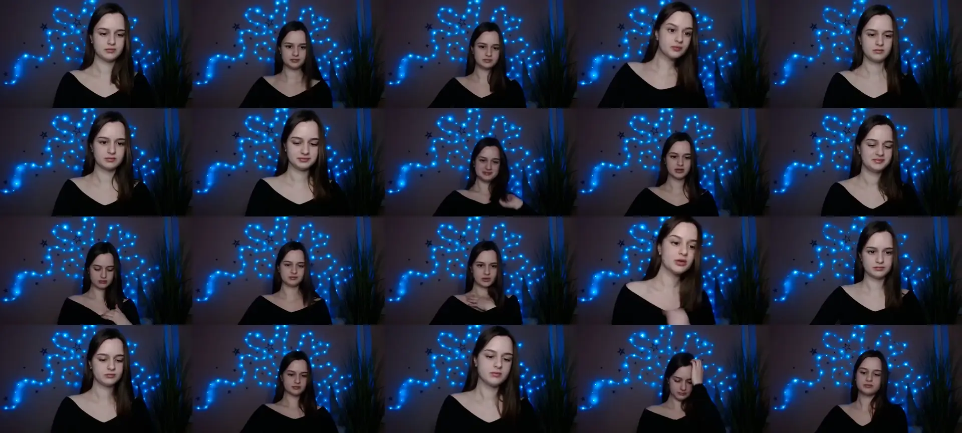 Dana_Cute photo contact sheet