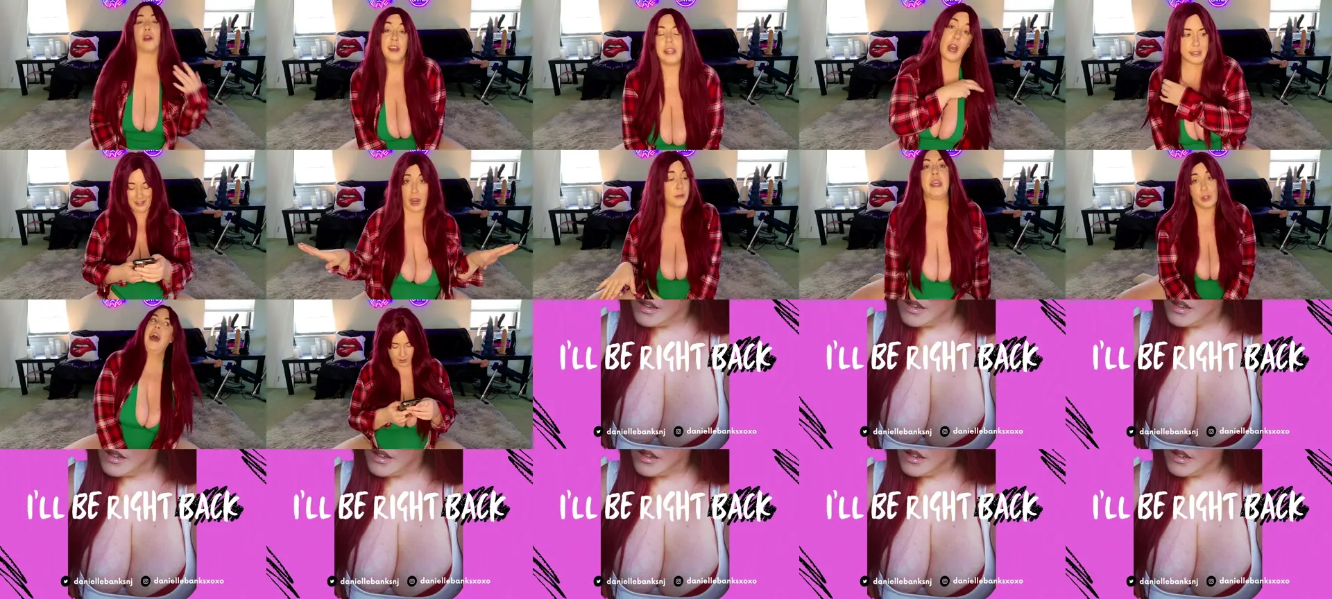 DanielleNJ photo contact sheet