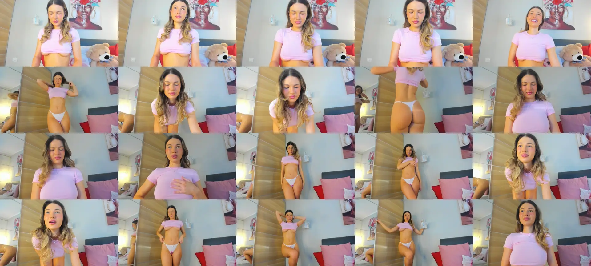 Dariadely photo contact sheet