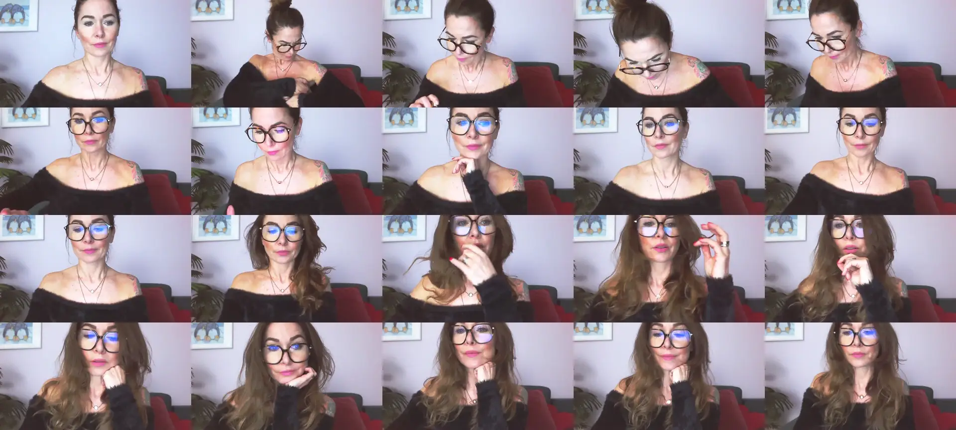 Delilah_sweet photo contact sheet