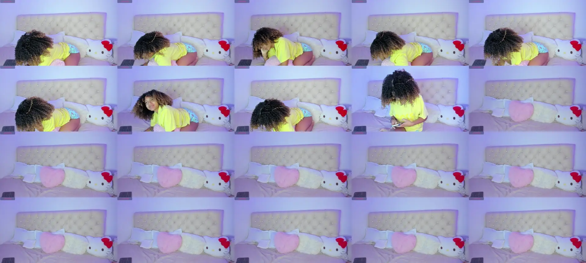 EbonyGolds photo contact sheet