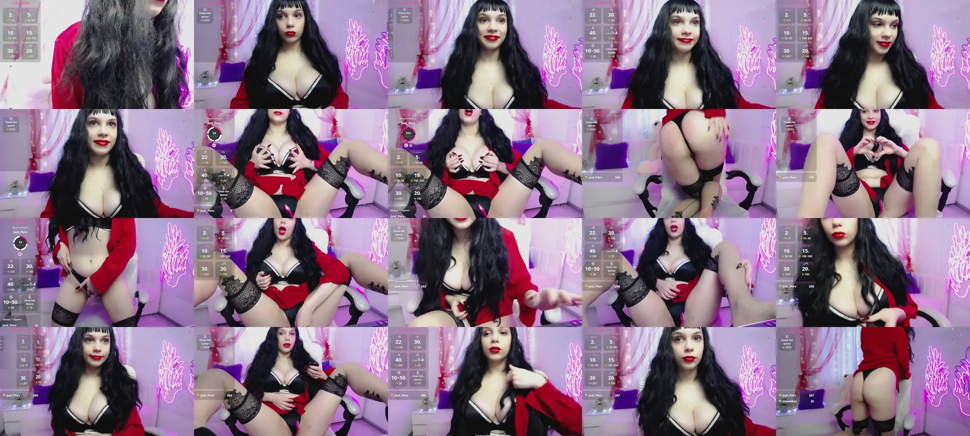 Erika_Starr photo contact sheet