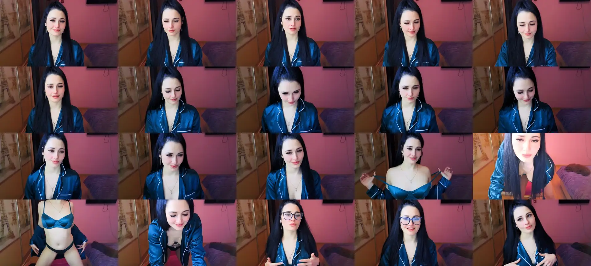 EvaLangoria photo contact sheet