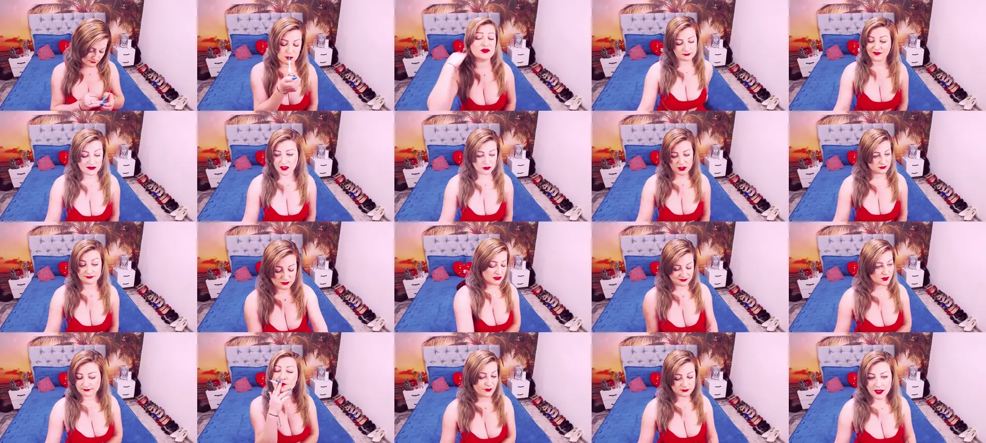 EviaJoness photo contact sheet