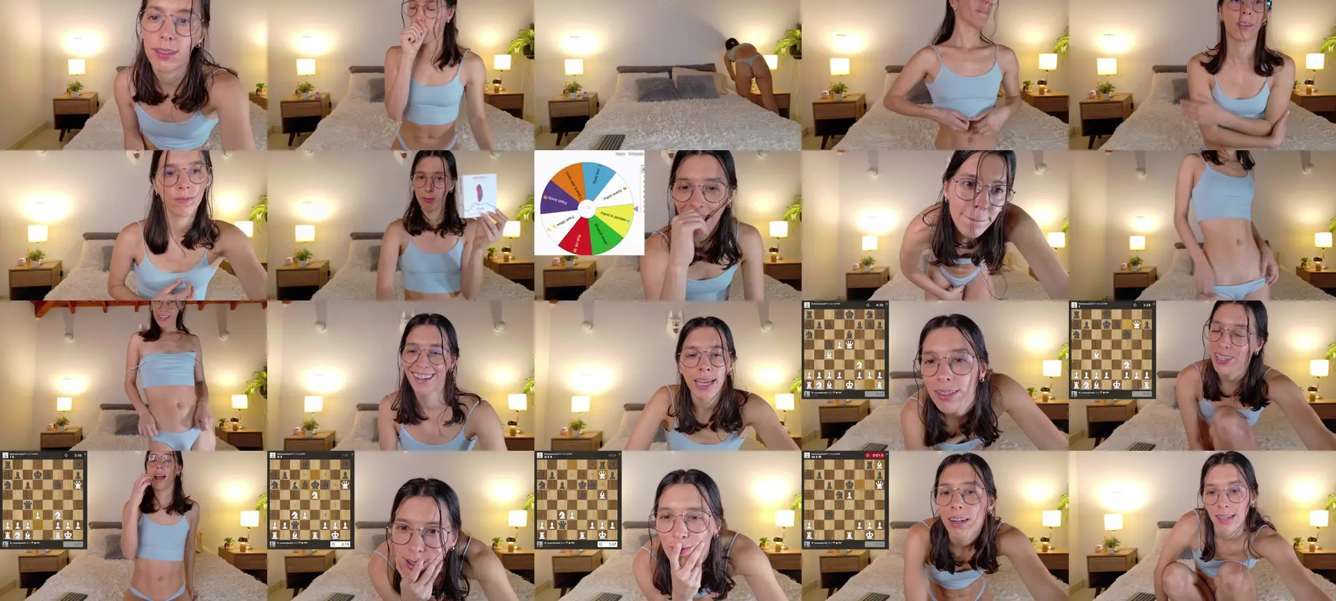 Frisky_ana photo contact sheet