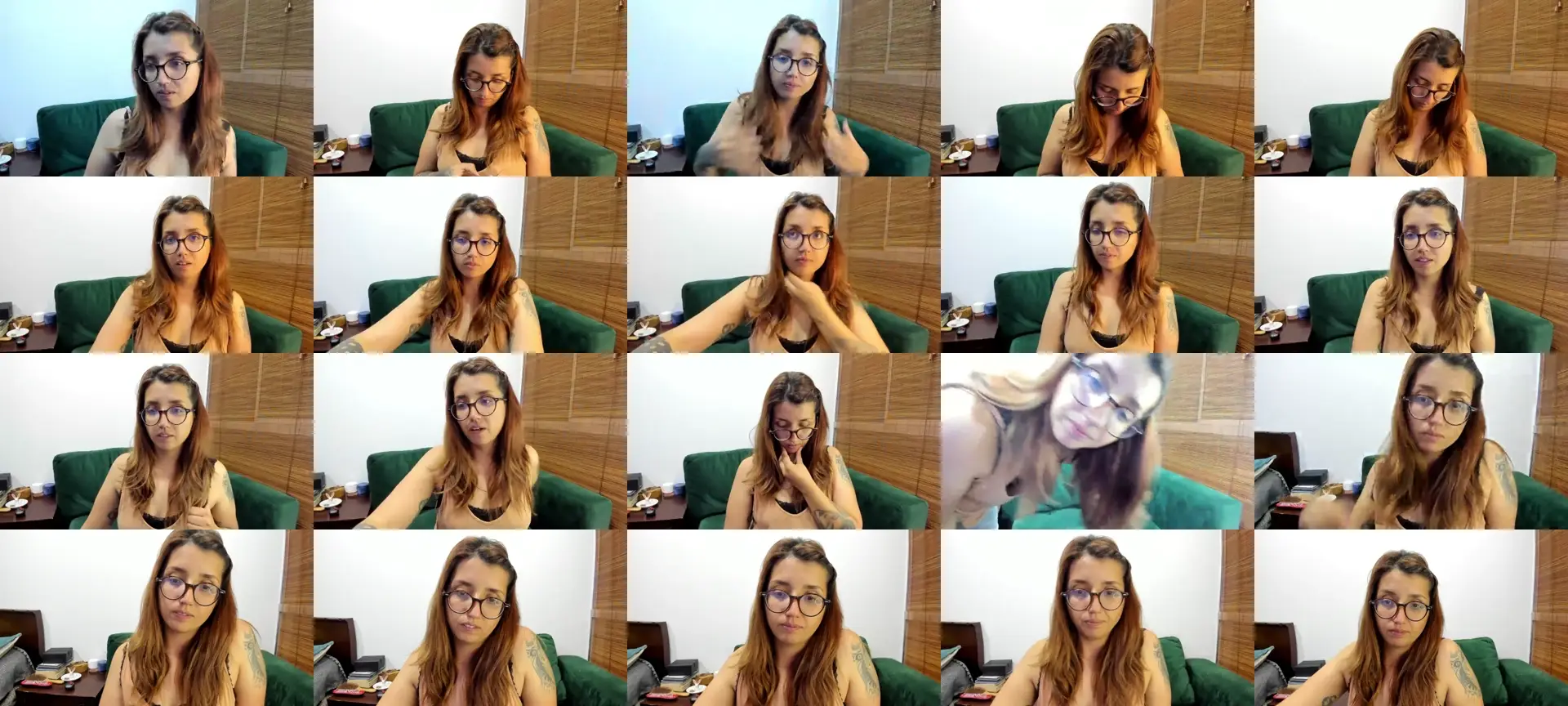 ghostcrimson photo contact sheet