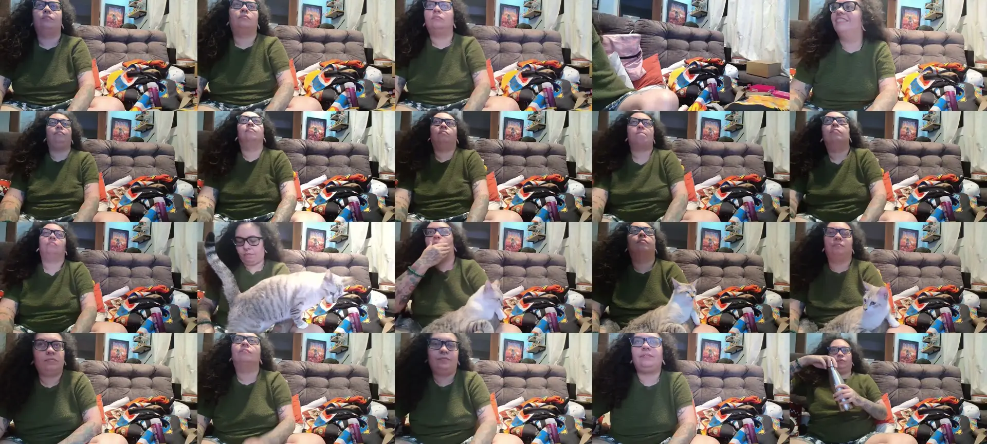 GirlGamer photo contact sheet