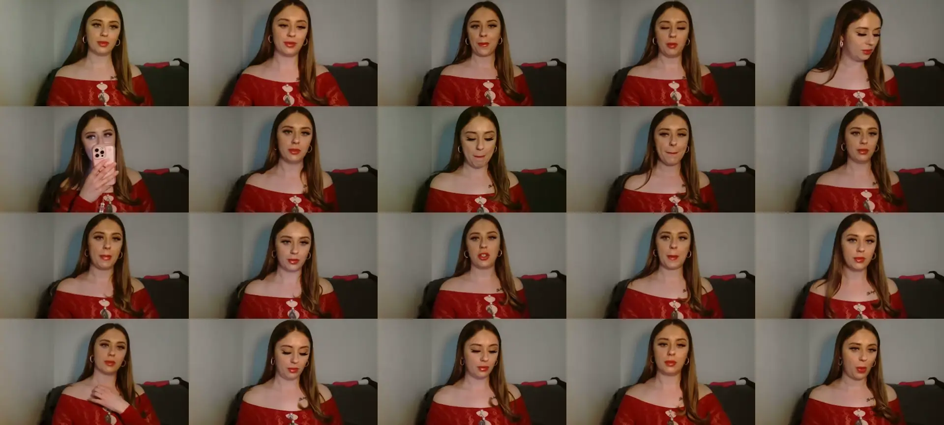 Goddesspoppy1 photo contact sheet