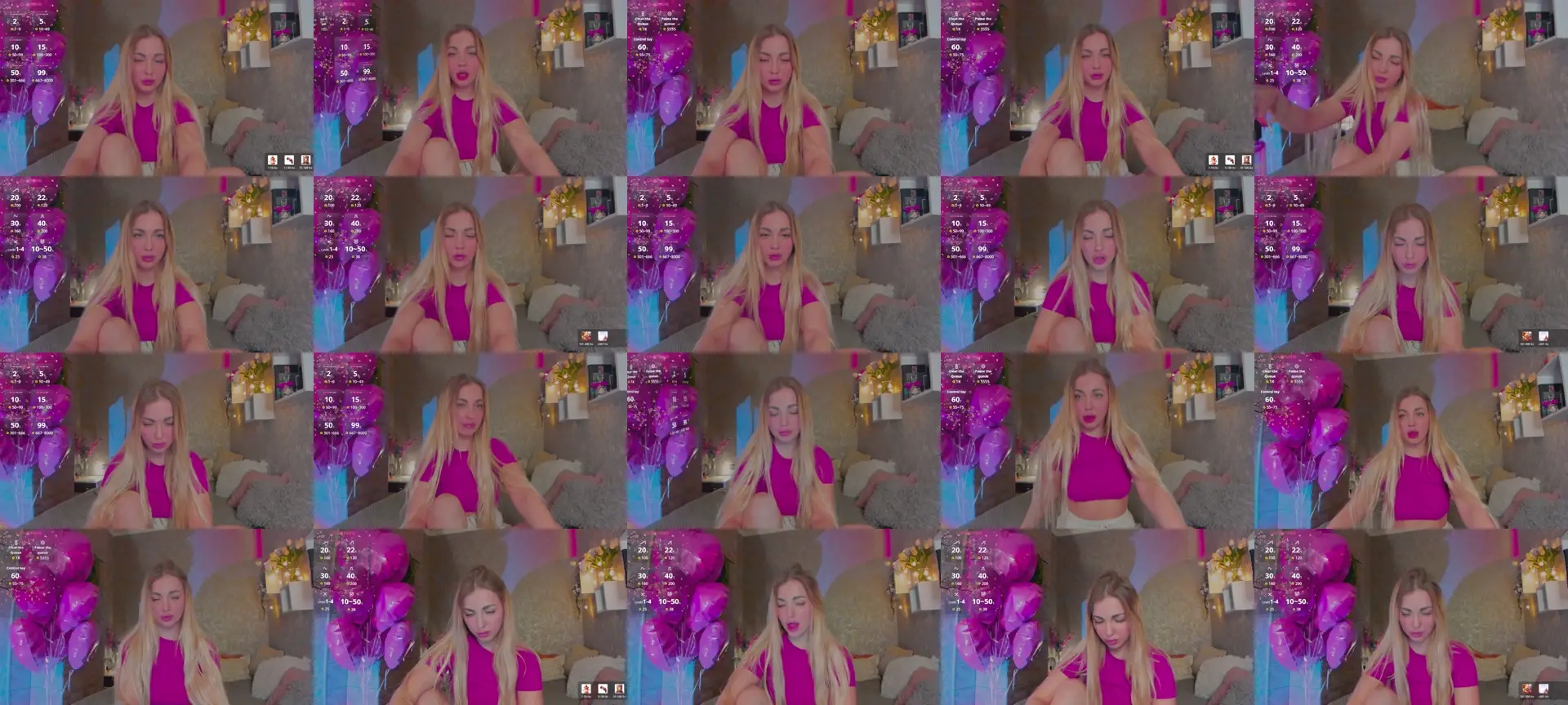 Holly_molly8 photo contact sheet