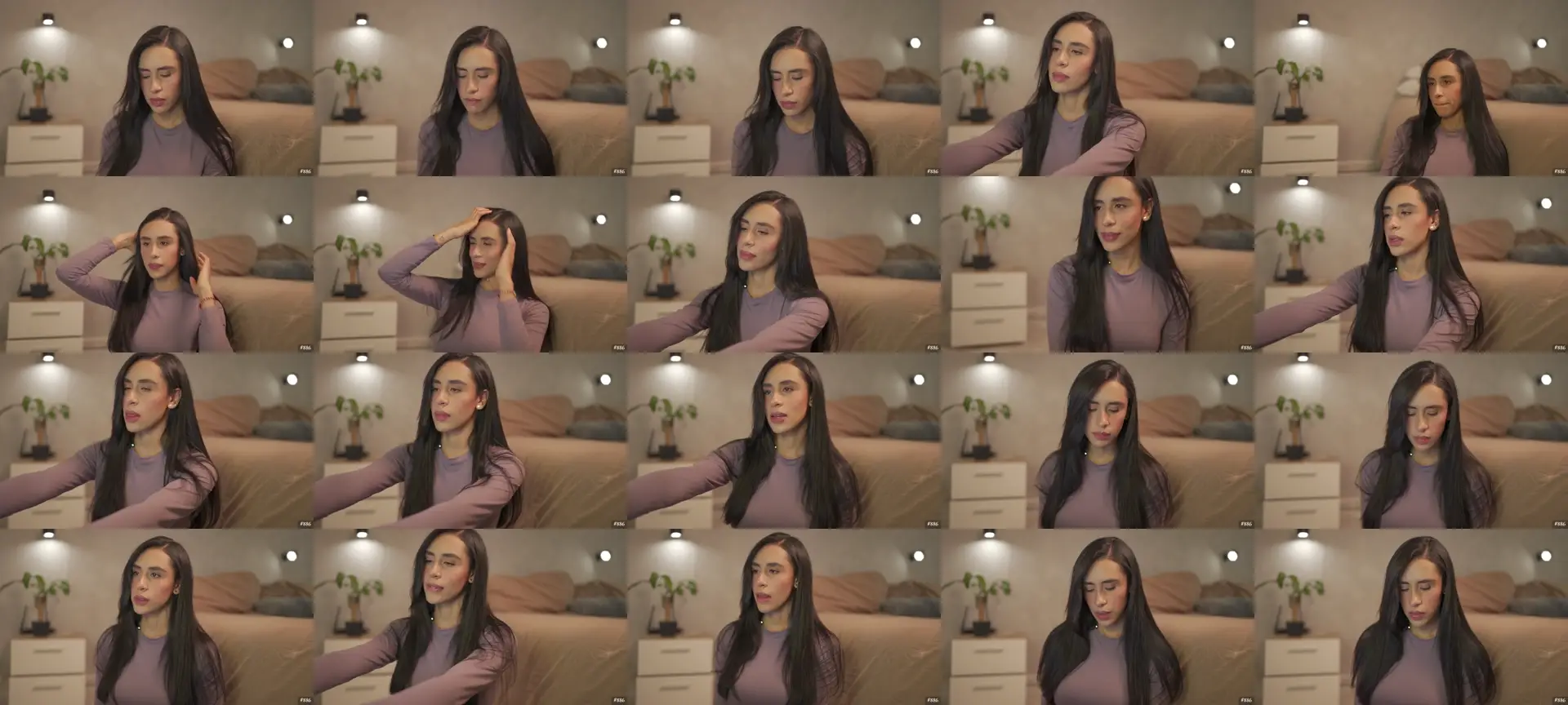 ImnotBrina photo contact sheet