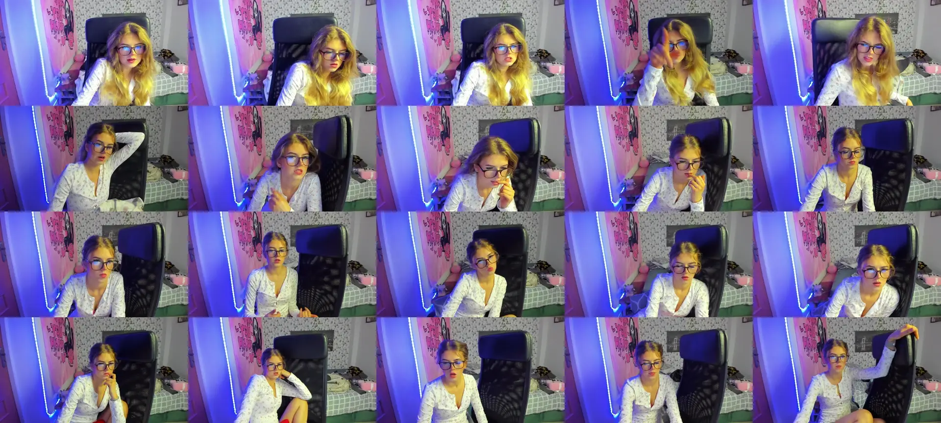 Iness_lex photo contact sheet