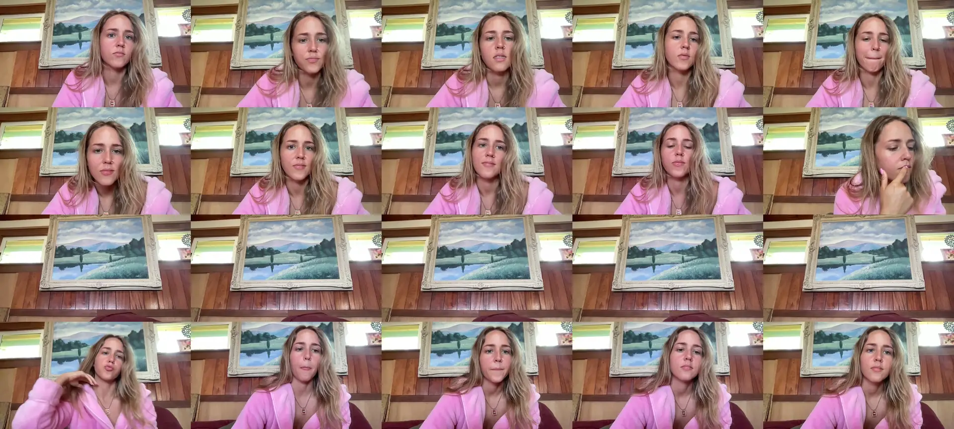 IvyPiercee photo contact sheet